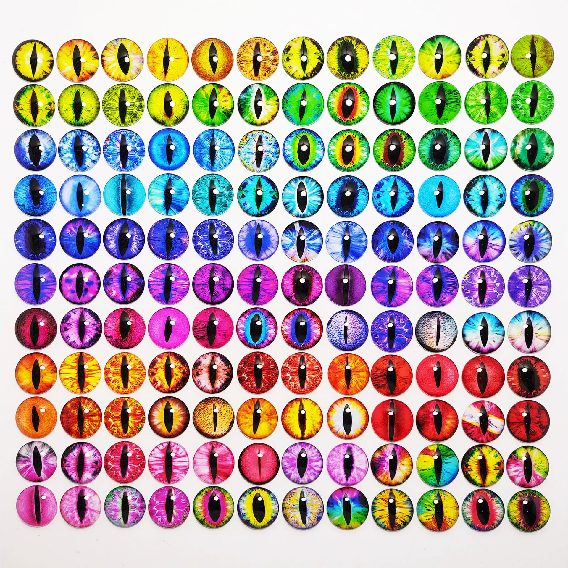 Производитель имитаций змеиных глаз, оптовая продажа драгоценных камней, вертикальные патчи для глаз, стеклянные аксессуары для ювелирных изделий своими руками, 3D-печать, глазные яблоки