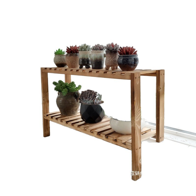 Fábrica directa de alto y bajo estante de flores pasos de maceta de flores de carne estante ampliado balcón alféizar de ventana estante de maceta estante de invitados