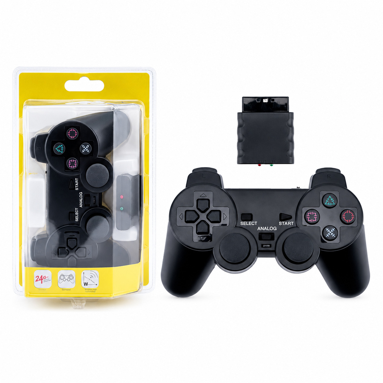 Black with packaging (+2)
