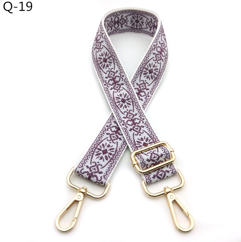 82g Weight Bag Strap Bag Accessories Type Spring Ring Trigger Clasp Closure Clasp Closure Type 1 Piece Quantity Casual, Daily Occasion Polyester Material Geometric Pattern Elegant, Ethnic Style Style 1 Piece Polyester Geometric Spring Ring Trigger Clasp Closure Bag Strap 22