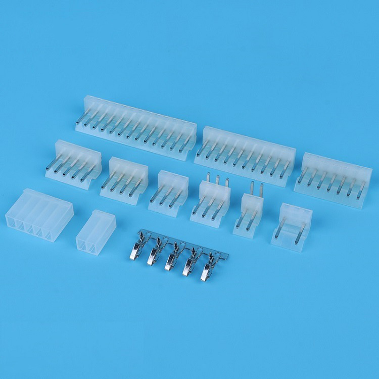 厂家直供39602(2139)胶壳接插件针座端子连接器白色阻燃塑壳端子