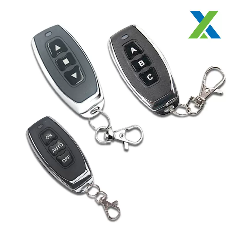 小辣椒三键遥控器 433M 汽车 卷帘门遥控器 智能家居遥控器