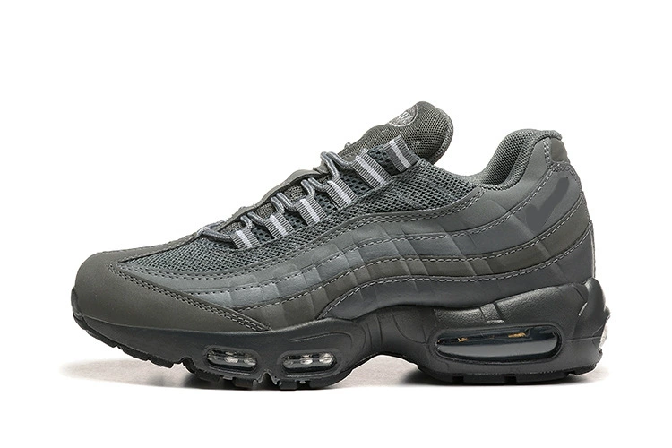 Подлинные мужские кроссовки Nike official AJ низкого верха AIR MAX 95 ретро с воздухоподушкой, проходимость, дышащие кроссовки для спорта и бега