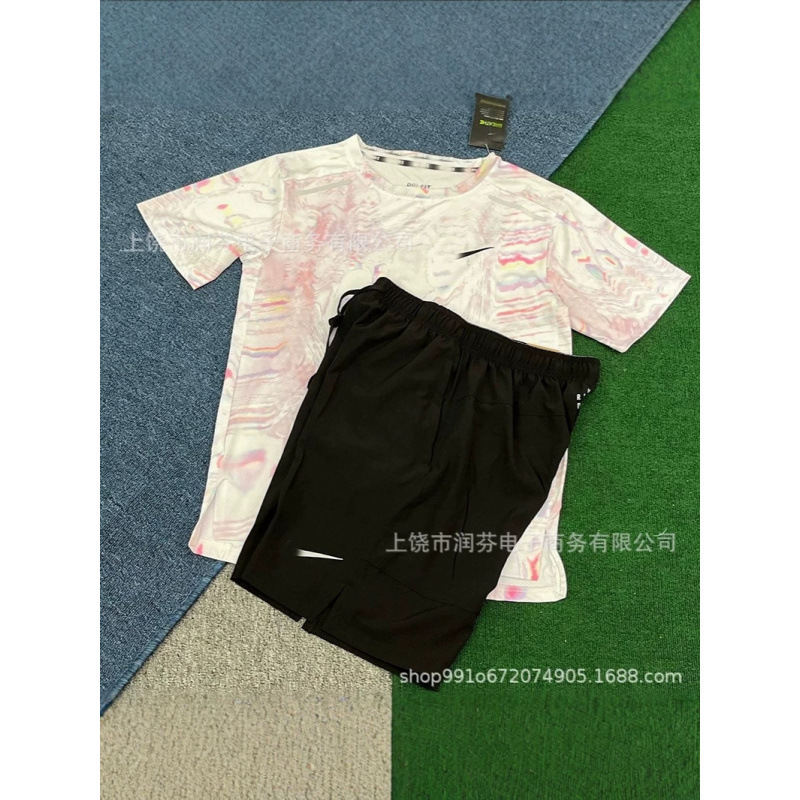 Cross-Border Hot-Selling New Style Ice Silk Loose-Fitting Sports Quick-Dry Breathable Casual Training Fitness Trendy Five-Point Shorts for Men Cross-Border Hot-Selling New Style Ice Silk Loose-Fitting Sports Quick-Dry Breathable Casual Training Fitness Trendy Five-Point Shorts for Men