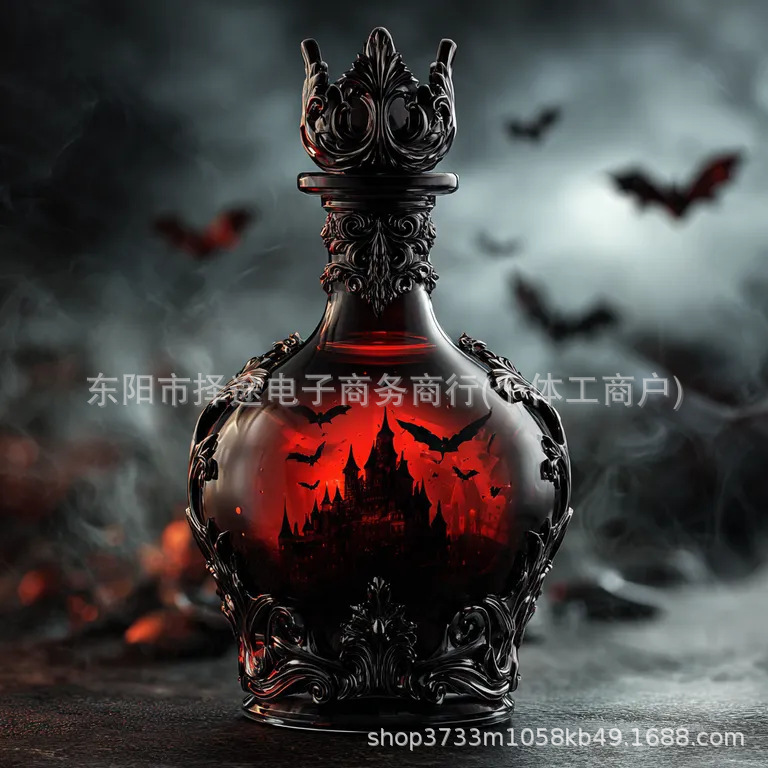 Batwing Castle Decanter バット ウィング キャッスル ワイングラス|undefined