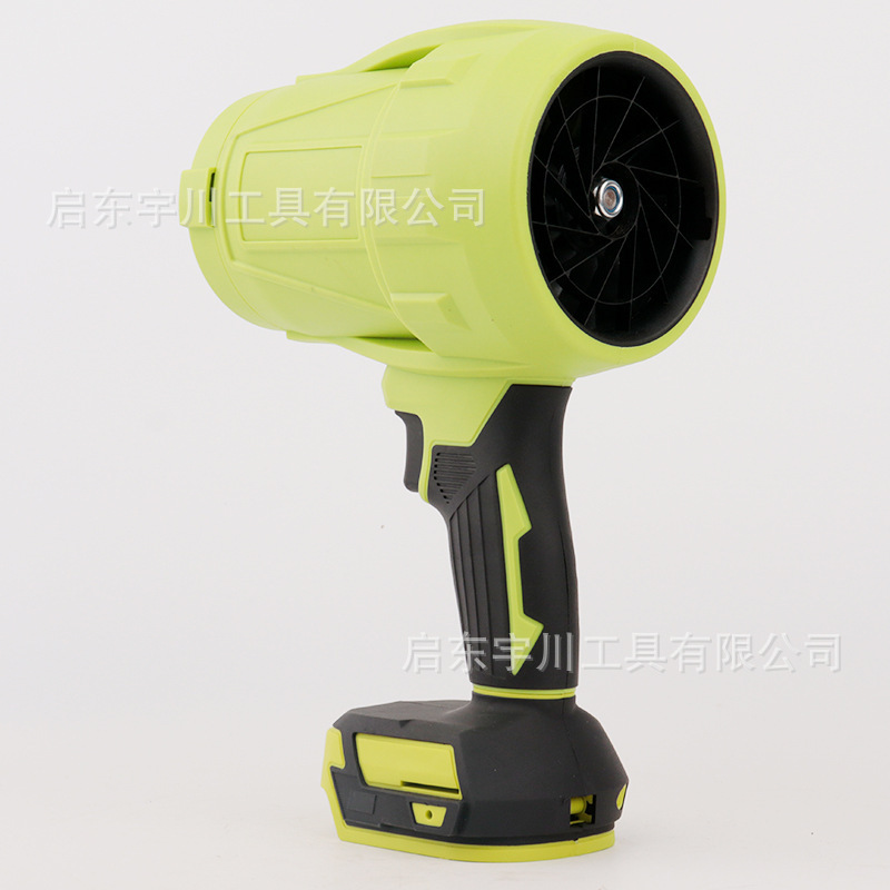 跨境新款无刷锂电暴风机家用除尘吹灰扫叶机增强大功率暴力风扇|undefined