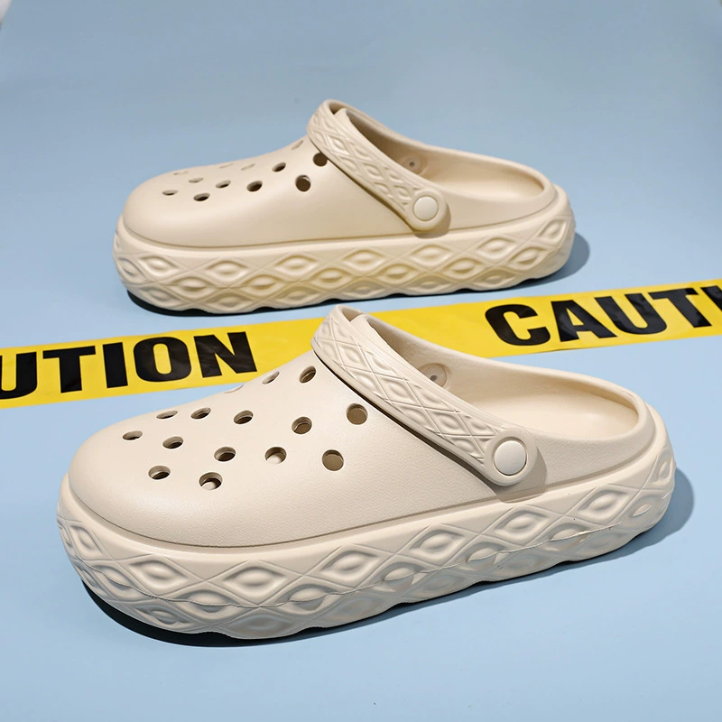 Пещерная обувь мужская трансграничная большая модная повседневная пляжная обувь на открытом воздухе пара садовая обувь Baotou мужская тапочка прилив