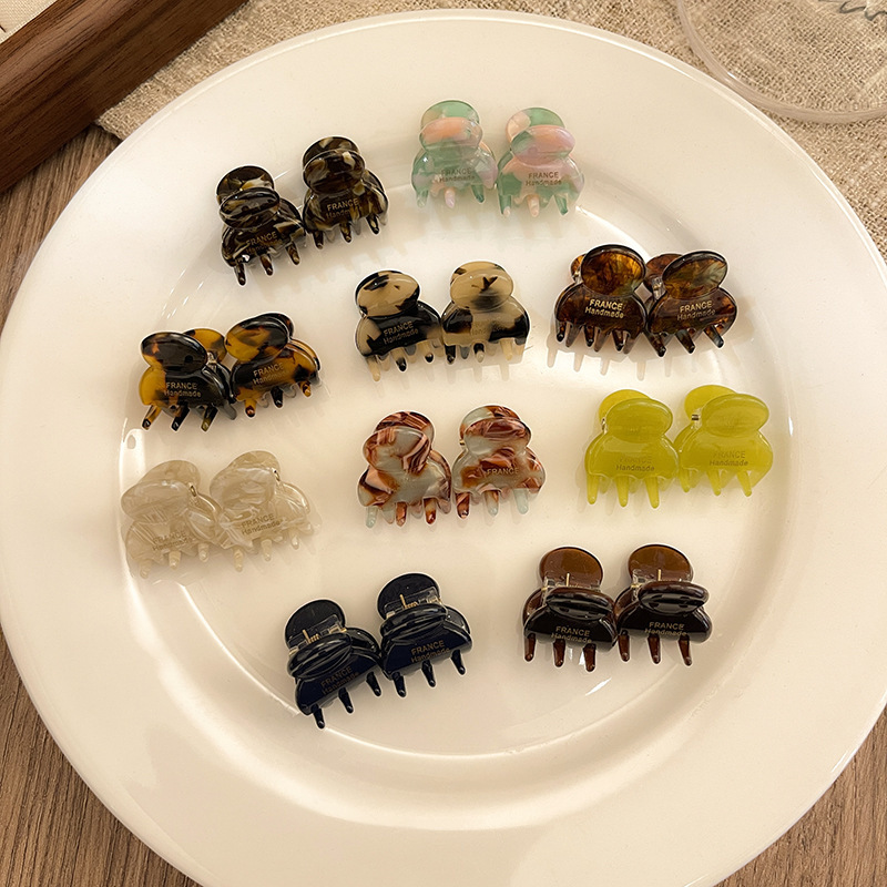 Korean Mini Hair Clip, Air Bangs Decorative Hairpin, Side Clip, Simple Popular Classic Small Hair Clip