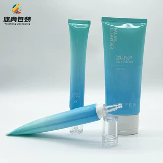 定制20ml滴管塑料包装眼霜精华软管空包材 印刷渐变色彩色霜管子