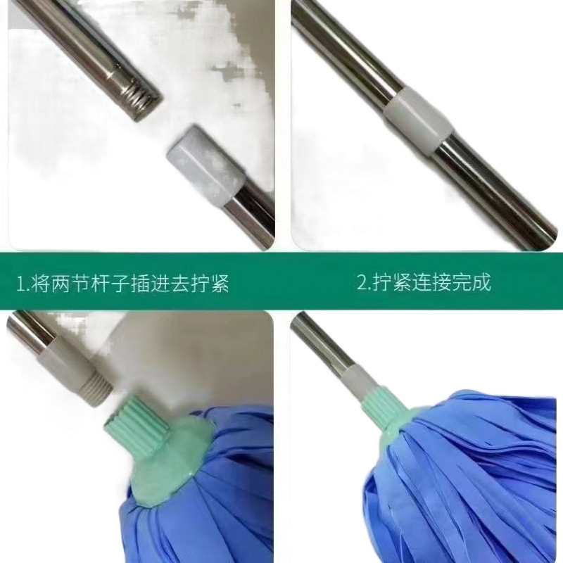 家庭用鹿革モップ、取り外し可能な昔ながらの伝統的なステンレス鋼の棒、鹿革ベルベットの普通の鶏皮モップ|undefined