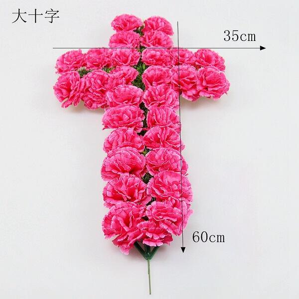 Flower Factory Cross Carnation Easter Cemetery Artificial Flower…