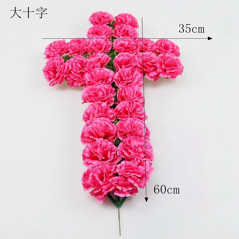 Flower Factory Cross Carnation Easter Cemetery Artificial Flower…