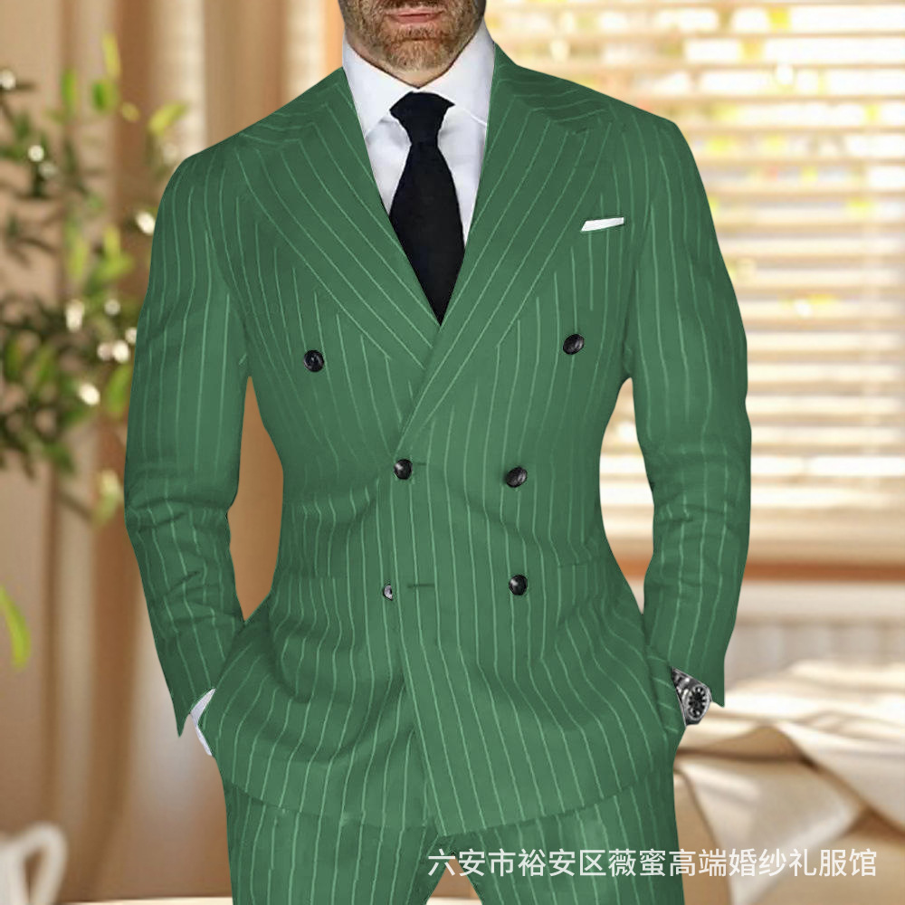 녹색 양복 + 바지