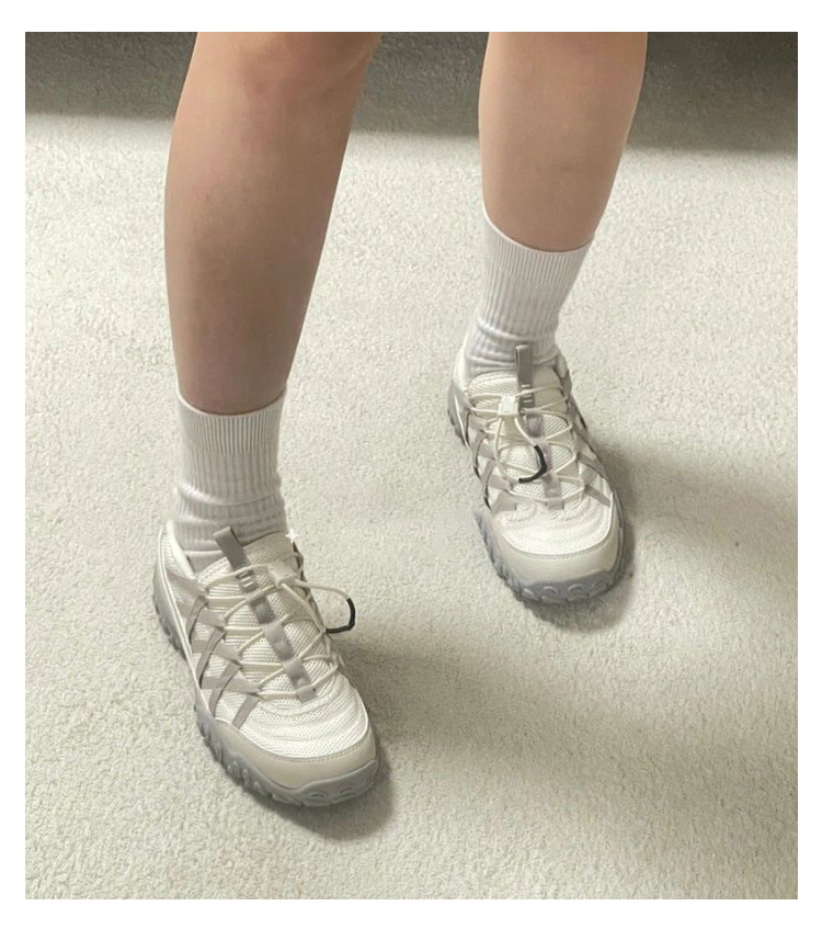 Edición de cuero de vaca ~ cuero real aumenta la altura de los pies de payaso lindo zapatos de mujer de moda zapatos deportivos casuales ligeros de mujer