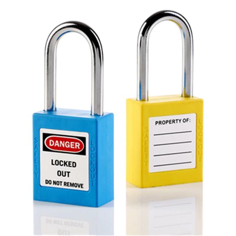 38 мм стальная балка инженерный пластиковый защитный замок тег защитный замок Производители промышленных замков безопасности