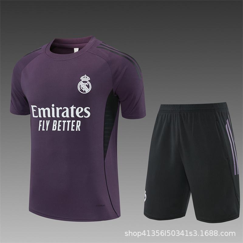 2627 temporada Barcelona Real Madrid Argentina Brasil España fútbol de manga corta trajes de entrenamiento para adultos equipo nacional