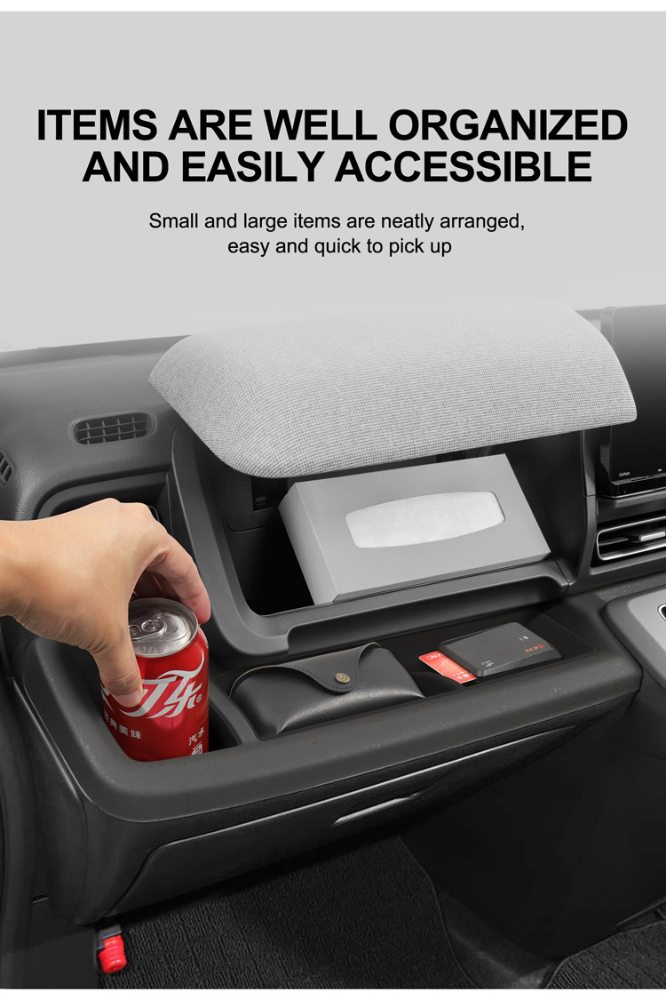 Suitable for 24 Honda Freed Central Control Instrument Panel Water Cup Cover Storage Box Anti-Slip Mat Car Special Product Modification
