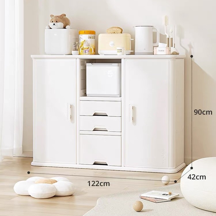 Babyviva milk white combination 2-fully enclosed