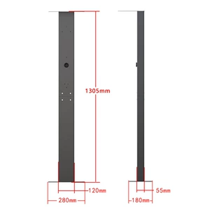 New energy vehicle charging pile pillar mounting bracket universal electric vehicle charging pile [Promotion]