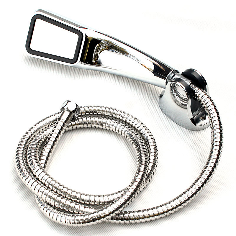 Juego de ducha de ducha Juego de tres piezas de 300 orificios Boquilla presurizada de mano Juego simple de cinco velocidades Hans Venta directa de fábrica