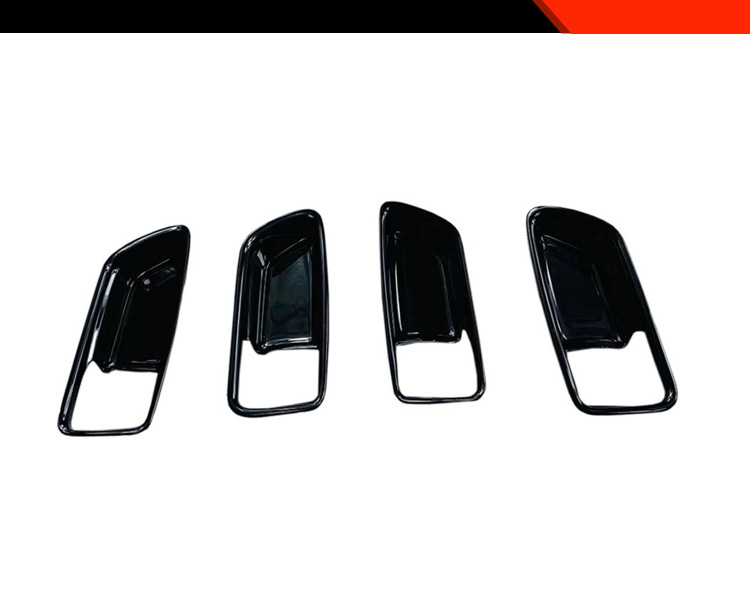 Suitable for Corolla Cross modified inner door bowl Decoration bright frame front Landa Rui put special inner handle trim strip