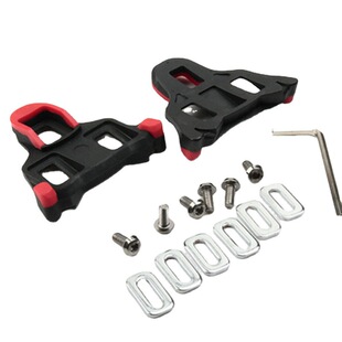 Bicycle Pedals Cycling Shoes Cleats Set Road Bike Shoes Accessories Self-locking Sheets Locking Card Cycling Equipment