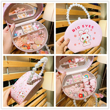 儿童发饰小女孩发卡套盒发夹子头饰公主女童宝宝首饰套装礼盒