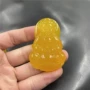男款大号观音黄色玉坠