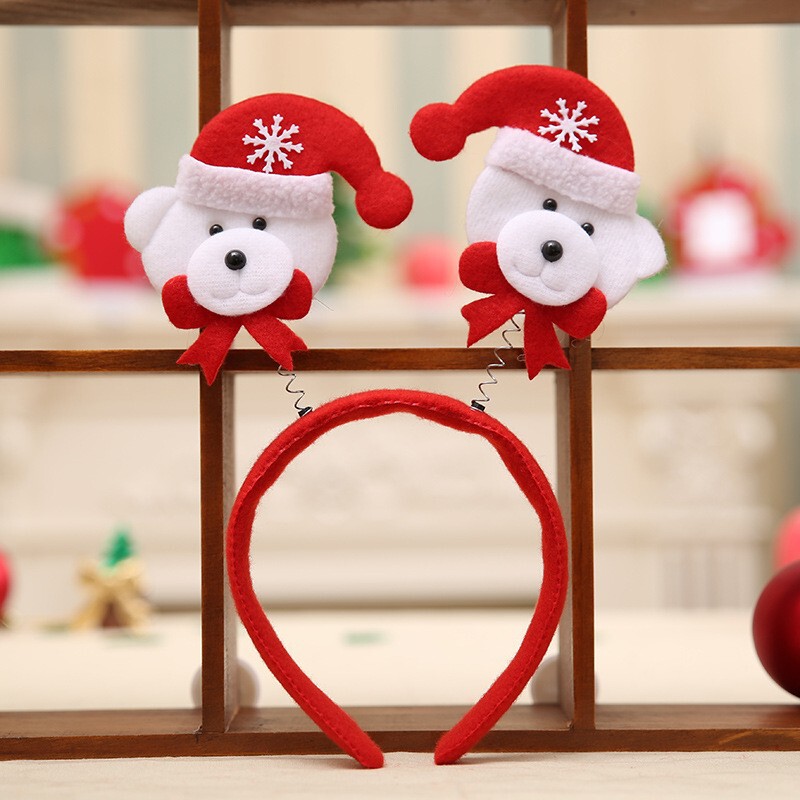 クリスマス幼稚園装飾用品クリスマスヘッドバックルクリスマスカチューシャクリスマスパーティー子供プレゼント|undefined