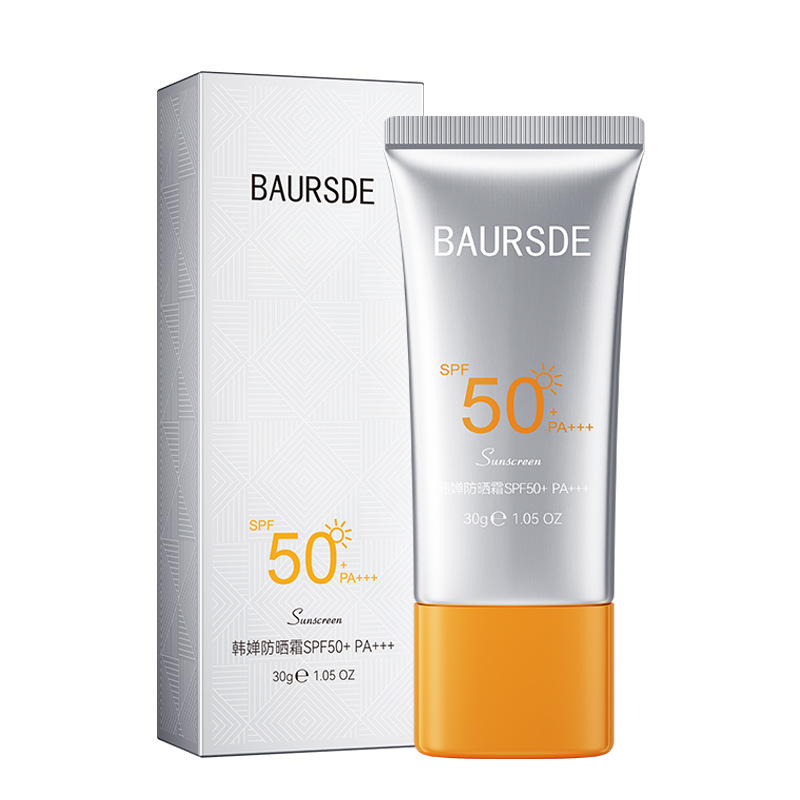 Fanzhen Han Chan Protector solar 50+++ Protección aislante Anti-UV Loción de protección solar refrescante y no grasa para el rostro de la mujer