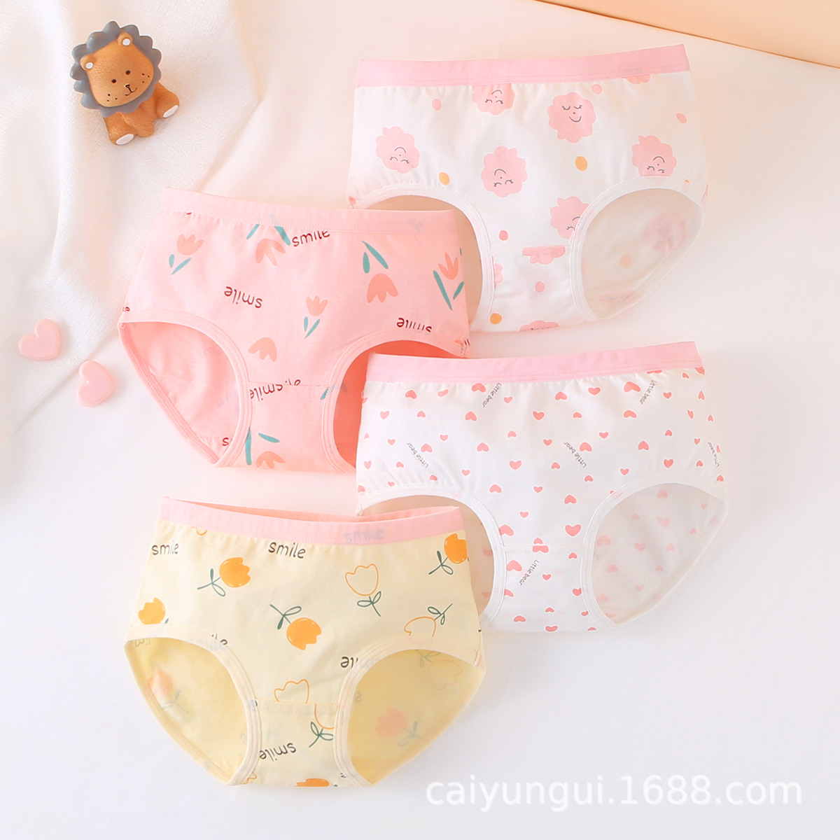 Niña triángulo 7a clase de algodón para niños niñas bebés niñas pantalones cortos para niños mayores pantalones al por mayor
