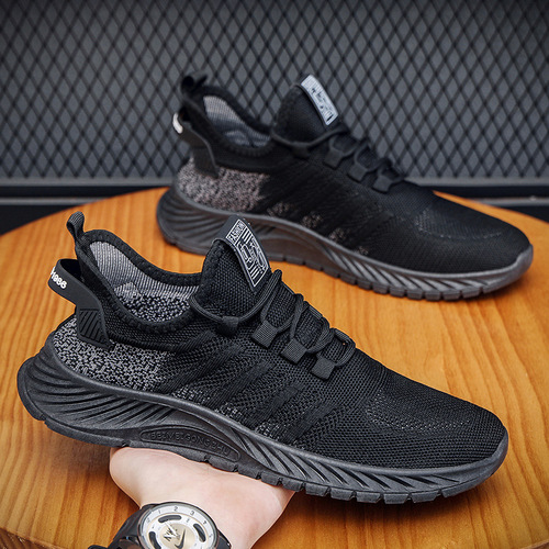Wenzhou Feizhi Sports Shoes Summer Breathable Mesh Running Shoes Cross-border Wholesale Men's Shoes Street Daily Travel Shoes