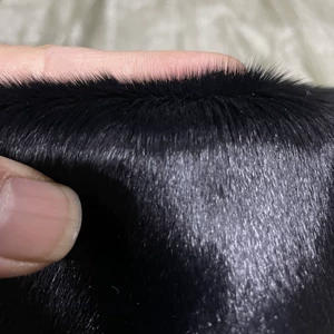 [批发羊羔皮草鞋材羊胎毛皮工艺用品猾子皮家具软装皮草胡羊皮形]