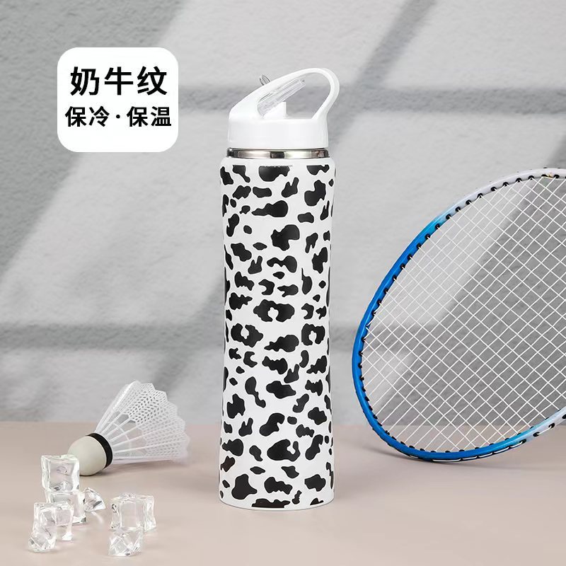 Transfronterizo nueva taza de paja de acero inoxidable portátil al aire libre portátil hervidor portátil taza pequeña cintura taza de vacío de gran capacidad