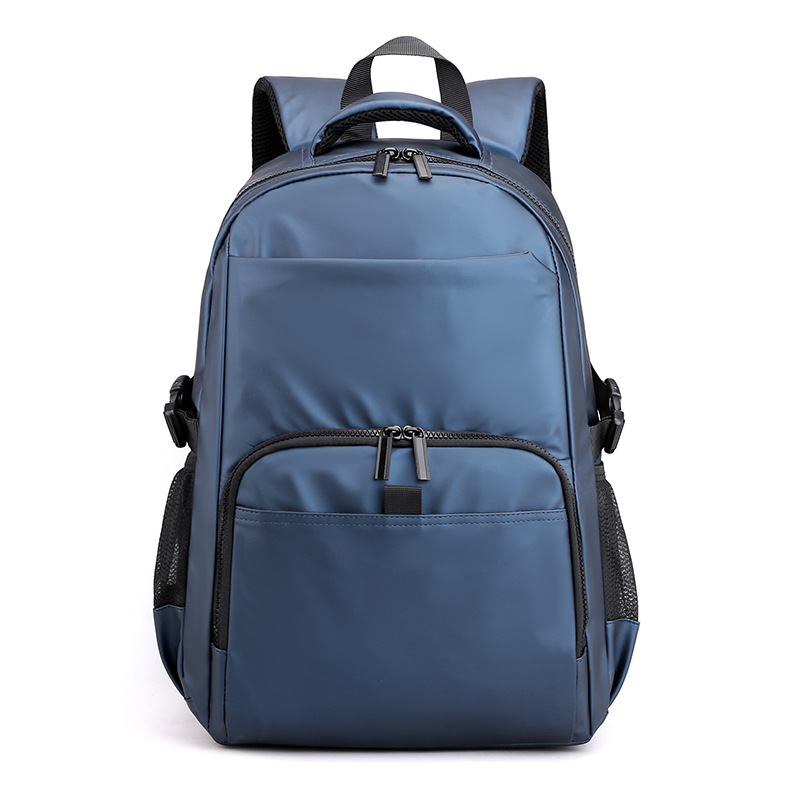 Mochila de nylon de los nuevos hombres mochila casual simple mochila estudiante ligero negocio de gran capacidad mochila de la computadora