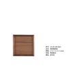 Custom 300 black walnut diagonal dial Japanese -style wooden tray hotel Western food fruit snack wooden pallet high value