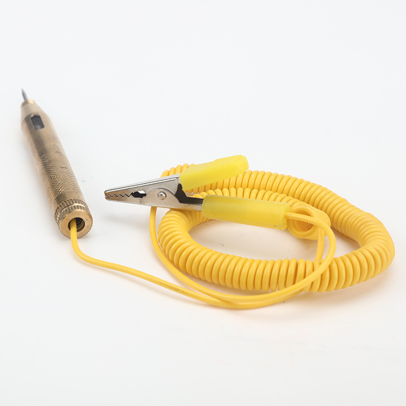 大量供应 汽摩维修工具HW-304 粗线测电笔修车试电笔铜电笔