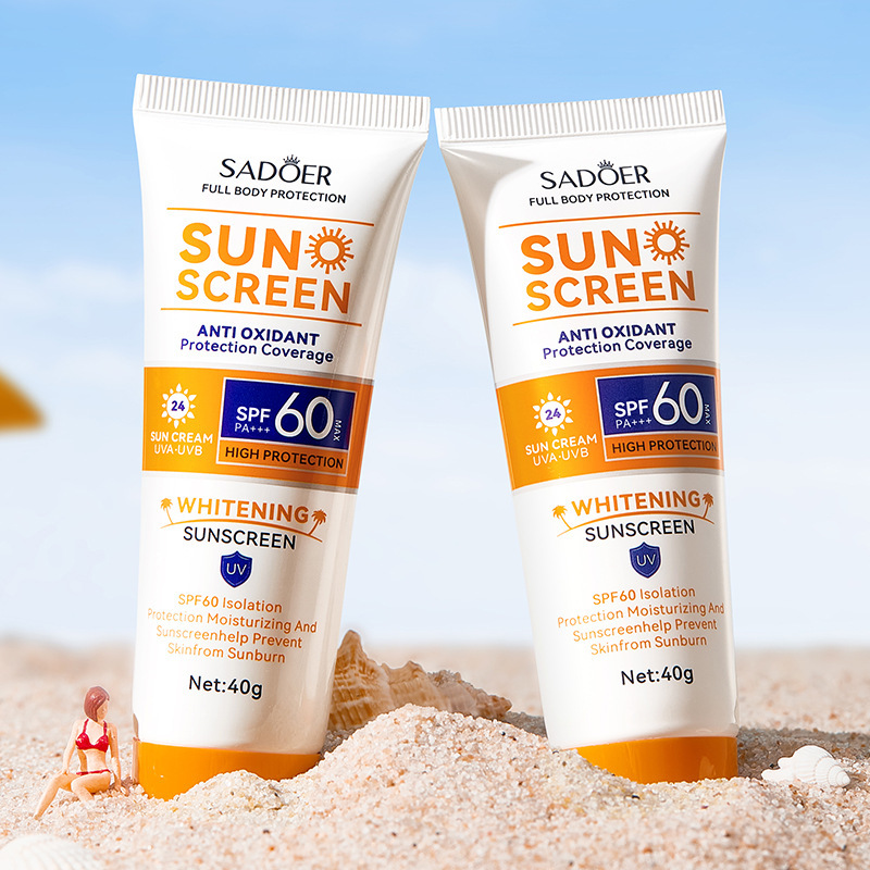 全英語spf60 + 日焼け止め40g sadoer隔離紫外線防止日焼け止め乳クロスボーダー対外貿易卸売り|undefined