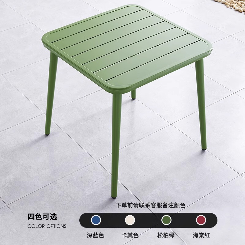 网红奶茶店户外桌椅组合咖啡厅外摆桌椅室外庭院阳台椅子花园家具|undefined