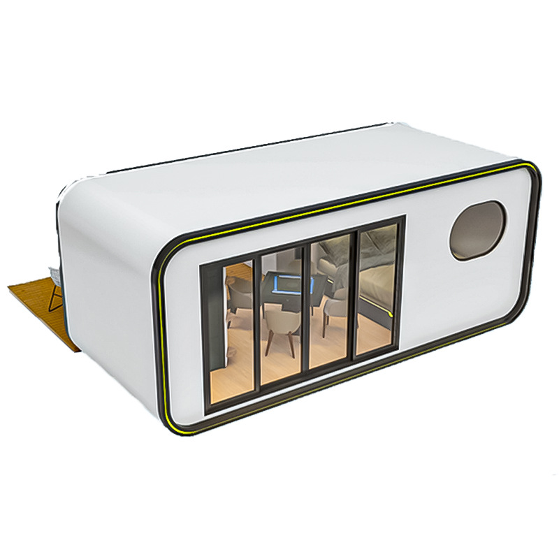 Rongjie Space Cápsula Casa móvil Casa de familia Almacén de Apple Pequeña oficina doméstica Fabricante de casas de hotel al aire libre