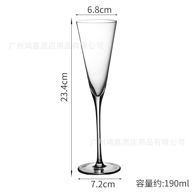 Copa de cóctel Margaret japonesa Copa de torre de cristal de patas altas Copa de cóctel de bar Copa de vino de frutas Martini