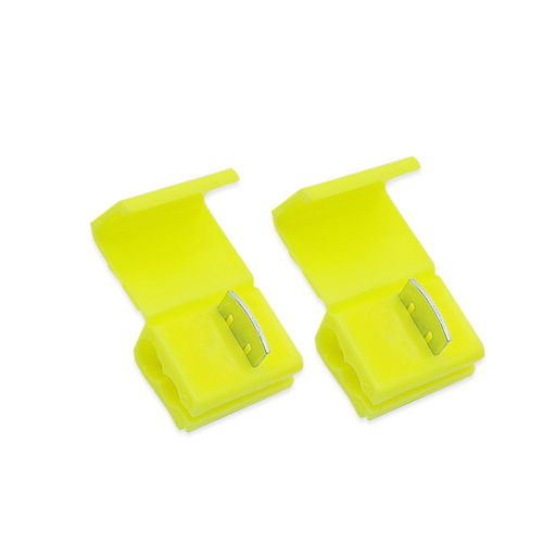 Quick and lossless break-free splicing terminal 878201 yellow car wire joining clip and wire connector