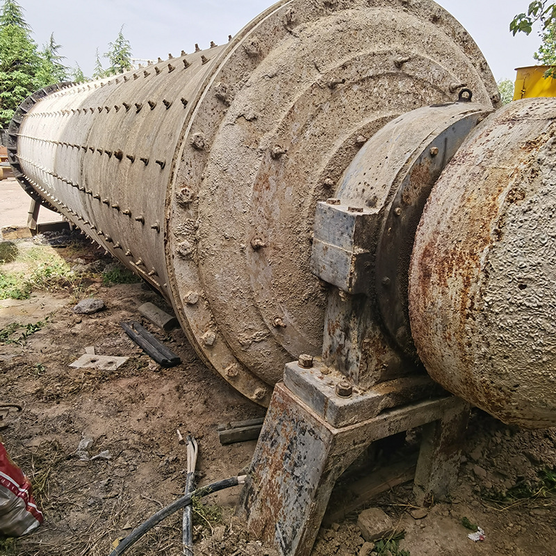 二手183*700橡胶球磨机 二手石英砂处理设备 调剂二手大型球磨机