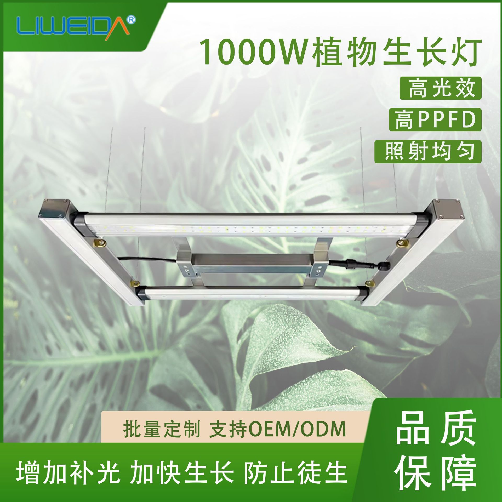 60Wȫ���� LEDֲ��������IP65 ��ˮ����ֱ���ɶ��ƹ��������ɶ���