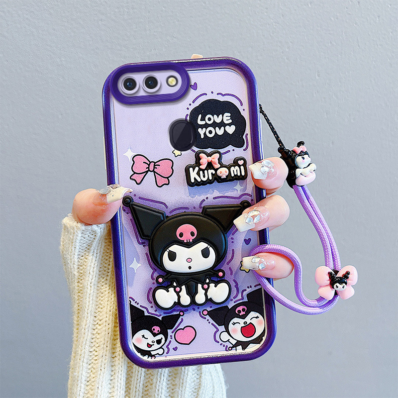 Suitable for Oppo Doll R15 Cartoon A3Pro Full Edge Protection A3X Cute R11 Fashionable Female A2Pro Mobile Phone Case F9