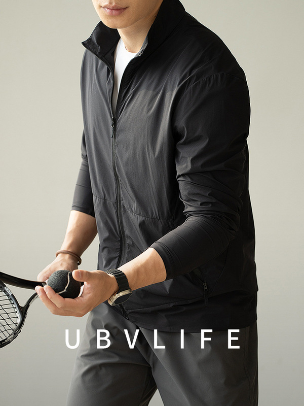 【UPF50水かけ防止】日焼け止め軽薄速乾通気コート男性2025夏屋外徒歩スポーツジャケット|undefined