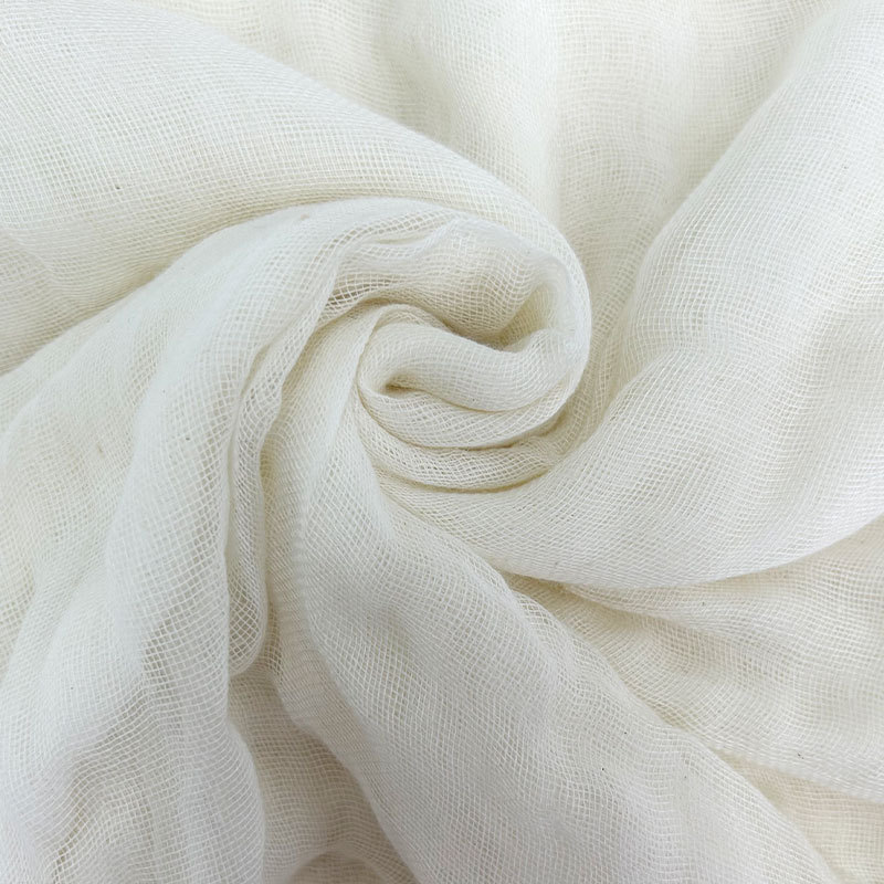 Gaza de algodón de una sola capa de envoltura de tela de algodón, colcha de un solo material para hacer cortinas, bolsas, almohadas, algodón poliéster