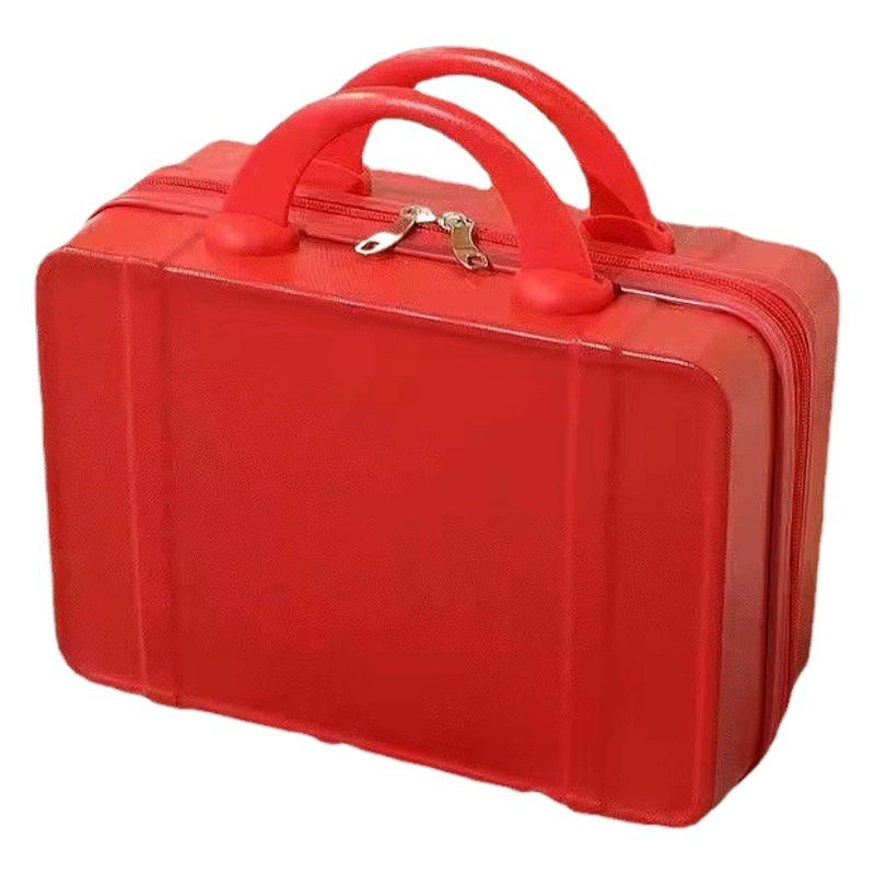 Чемодан косметическая сумка маленький чемодан милый карамельный цвет 14 дюймов пароль ящик сумка для хранения ручная Подарочная коробка оптом