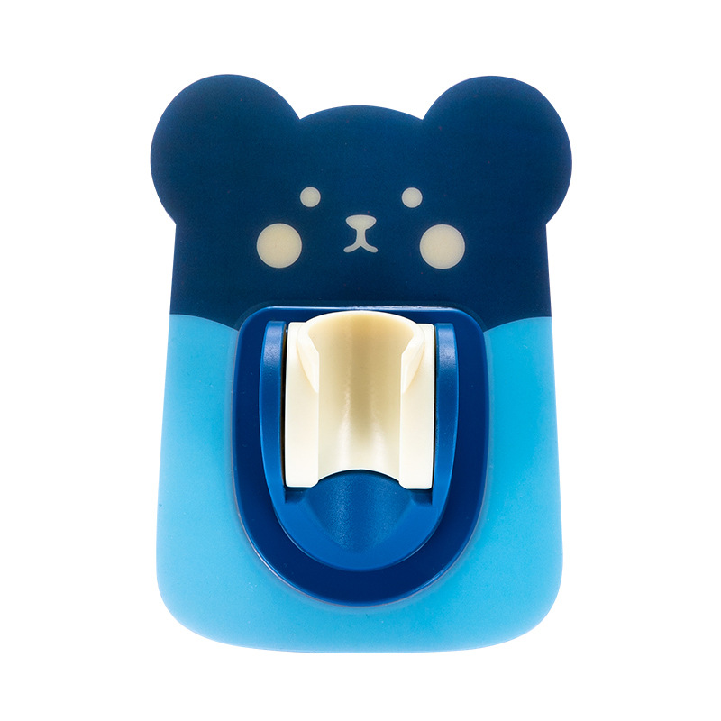 Pegatina de dibujos animados soporte de ducha baño pasta ducha clip Punch-libre boquilla asiento ducha sin fisuras ducha rack fabricante