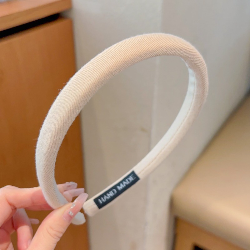 Simple Meirade cabello para mujeres otoño y invierno alta cráneo presión cabello de alta sensación café lavado de la cara antideslizante cabello toque